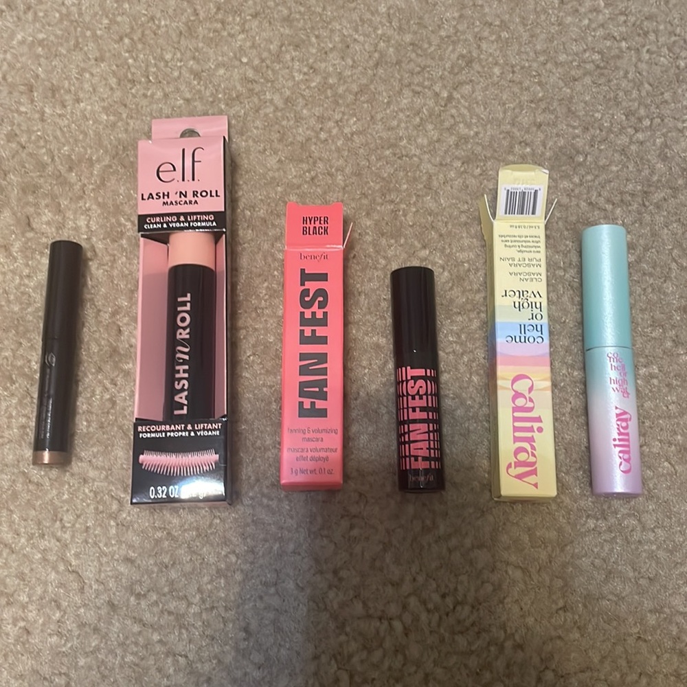 Bundle of 3 mascaras & eyeshadow stick